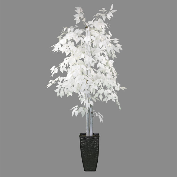 White fake deals tree